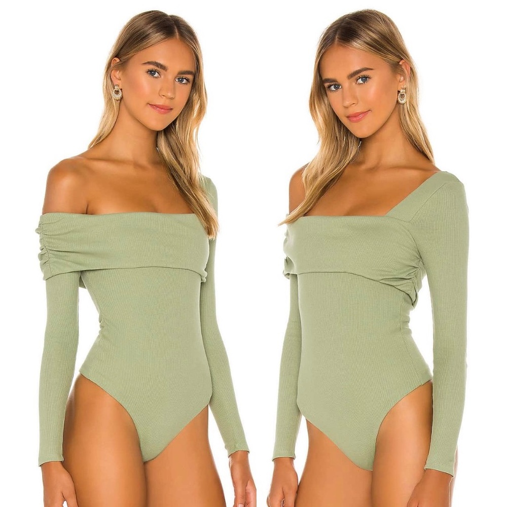 PRIVACY PLEASE Florence One Shoulder Bodysuit XS